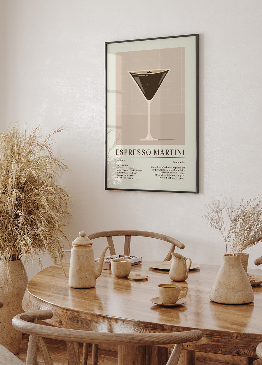 Espresso Martini Plakat