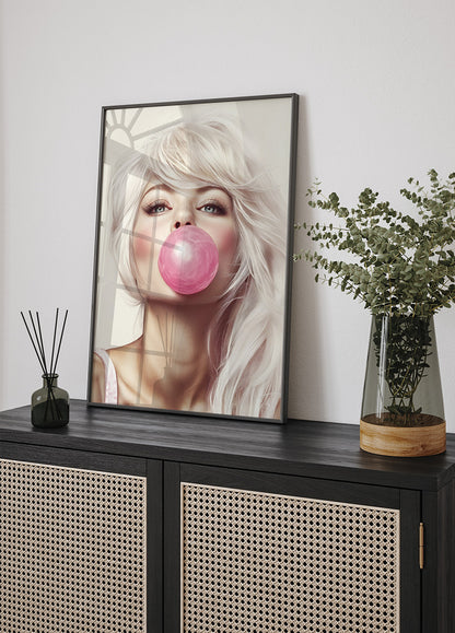 Bubblegum Beauty Trend Plakat