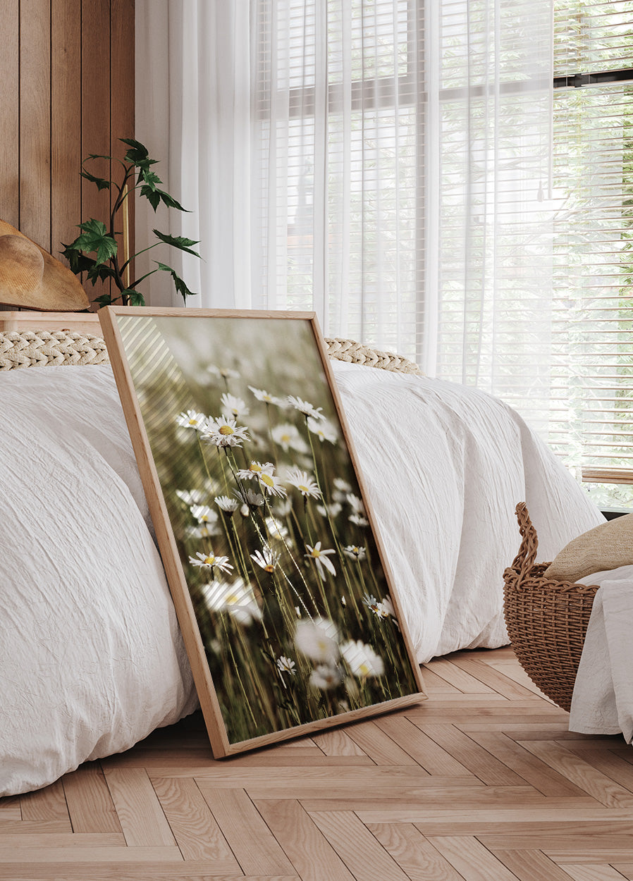 Field Of Daisies Plakat