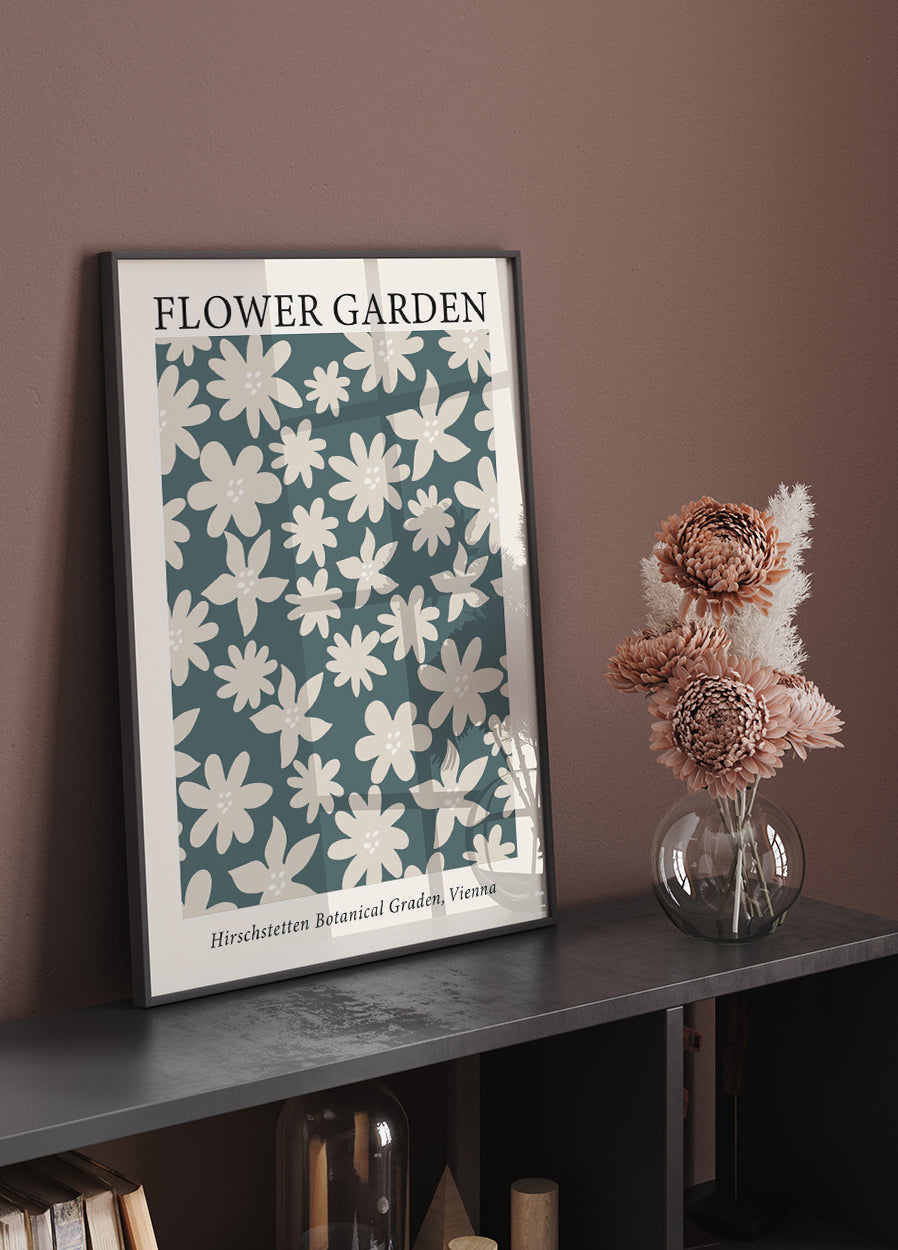 Flower Garden Vienna Plakat