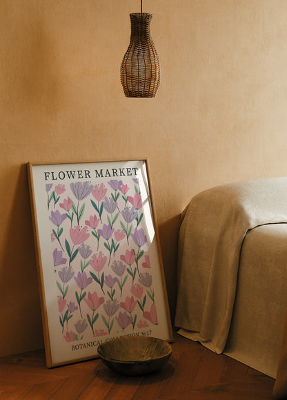 Flower Market Plakat