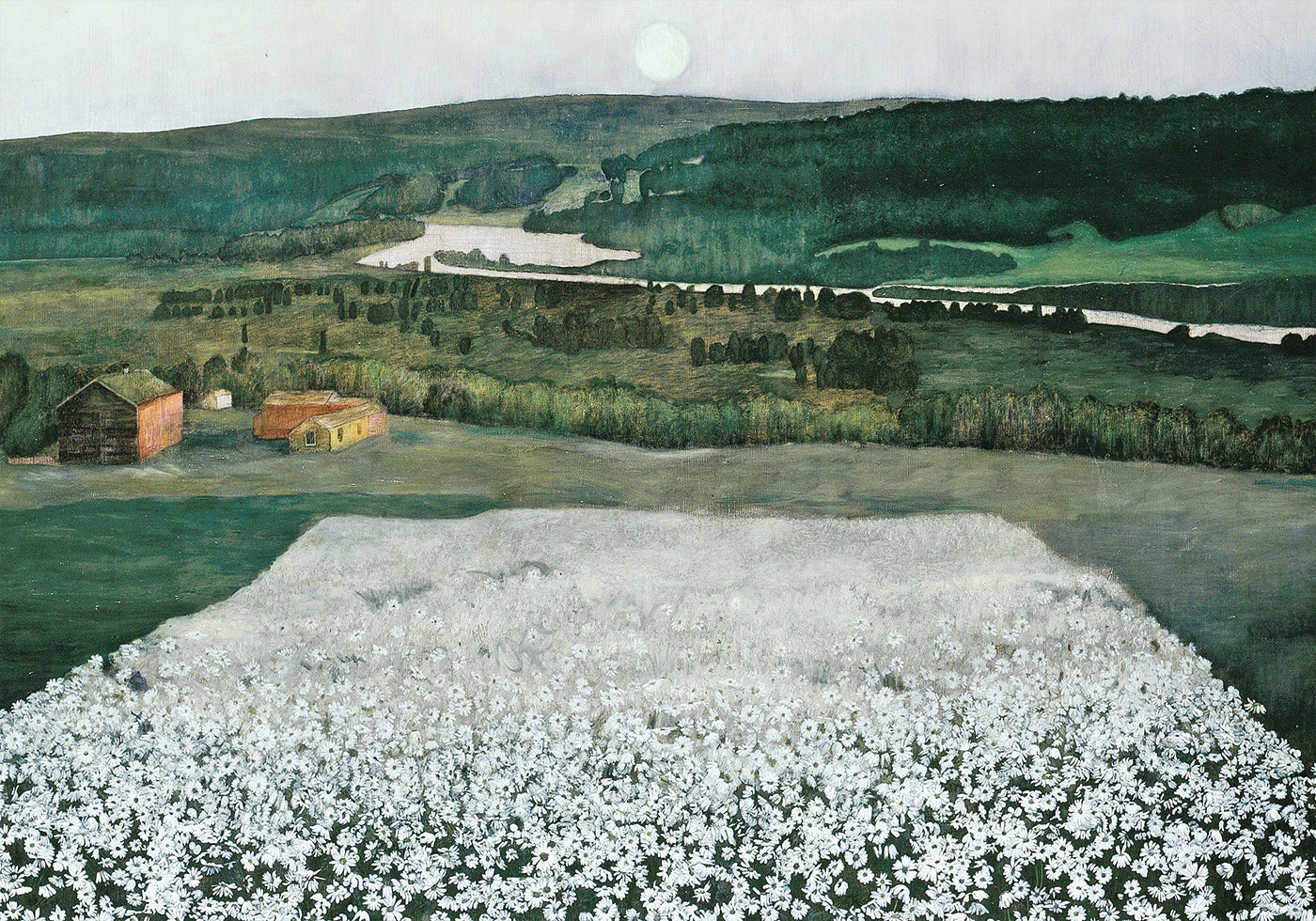 Flower Meadow in the North By Harald Sohlberg Plakat