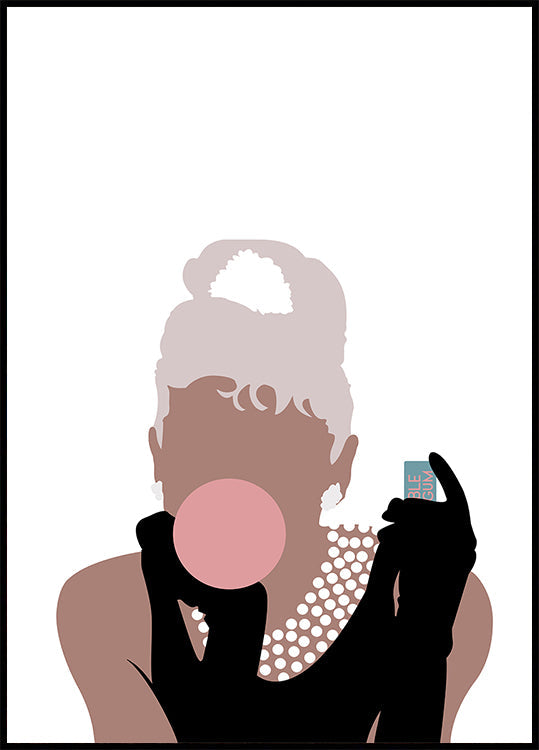 Bubblegum Girl Plakat