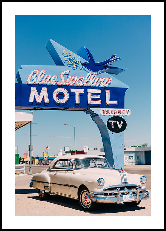 Blue Swallow Motel Plakat