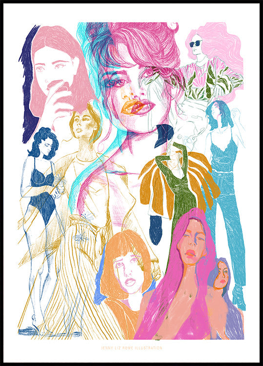 Jlr Collage1 Copy 3 Plakat