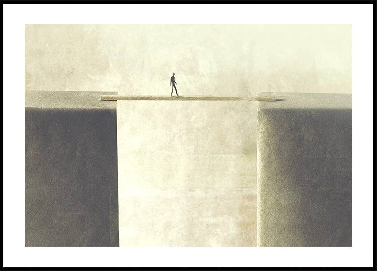 Reaching the Other Side, Gap Crossing Concept Plakat
