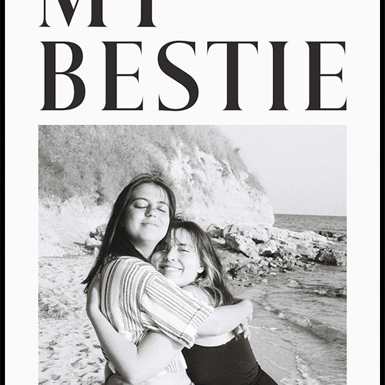 My Best Friend Personalized Photo Plakat