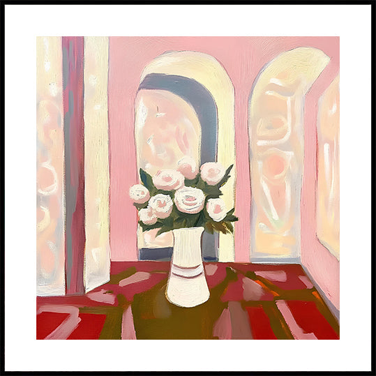 Roses In A Vase Plakat