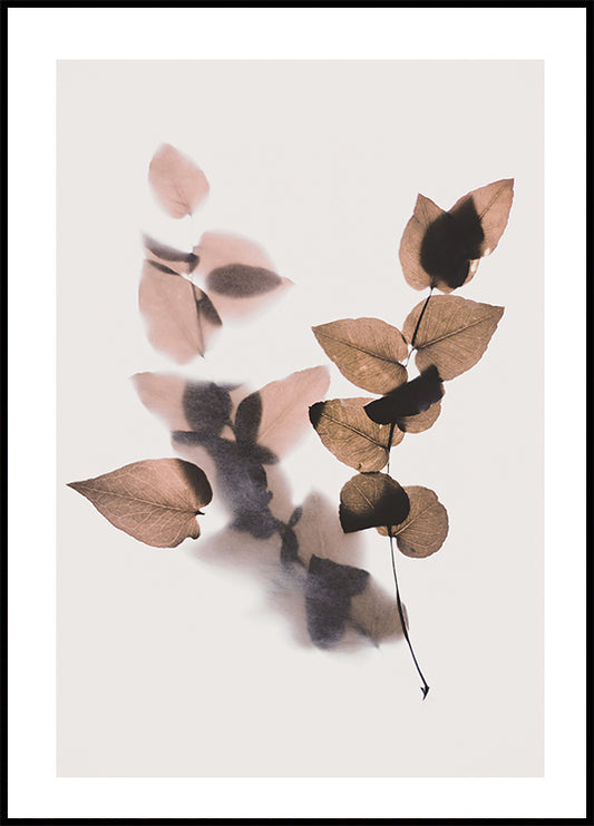 Brown Leafe Plakat