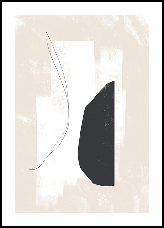 Monochrome Harmony Plakat