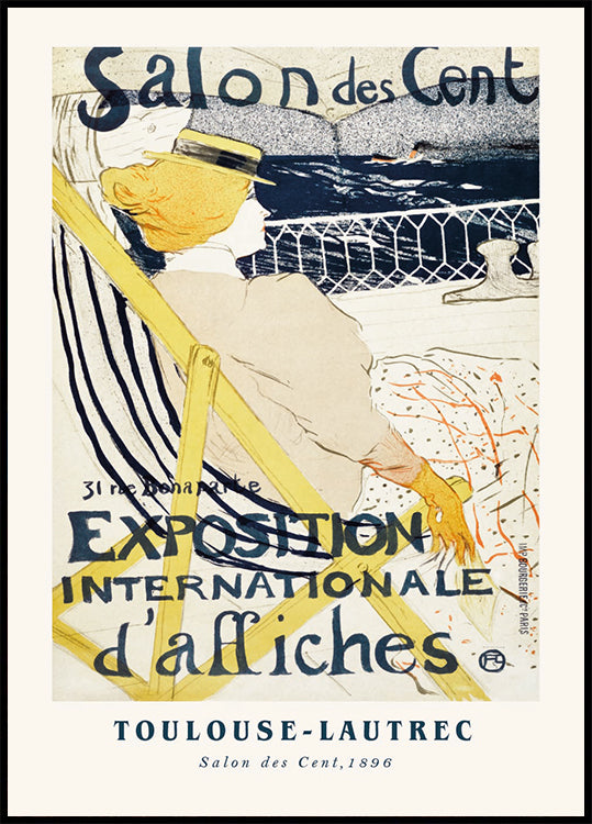 Salon Des Cent, Toulouse-Lautrec Plakat