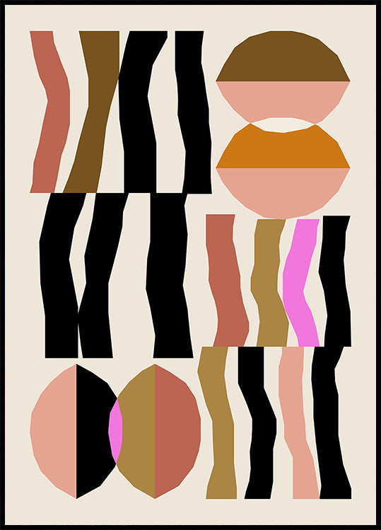 Abstract composition 26 Plakat