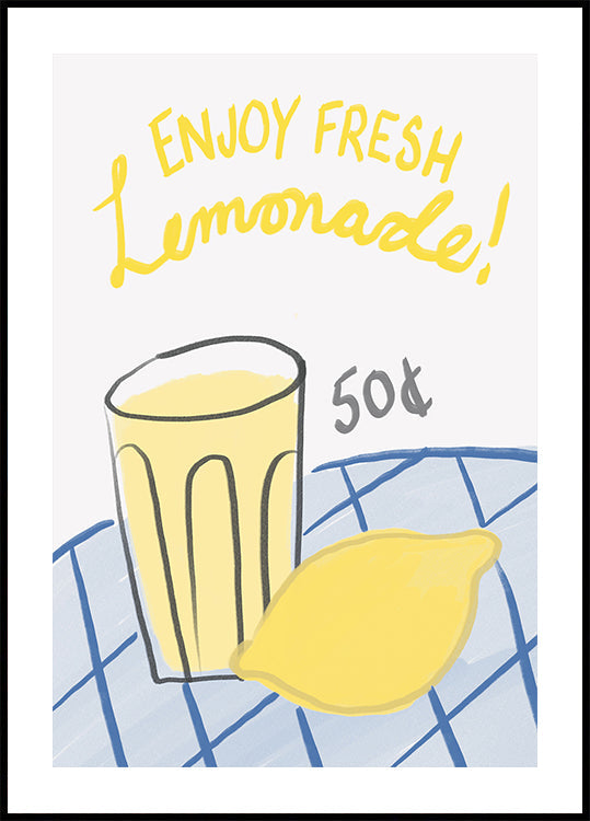 Refreshing Sip Deal Plakat