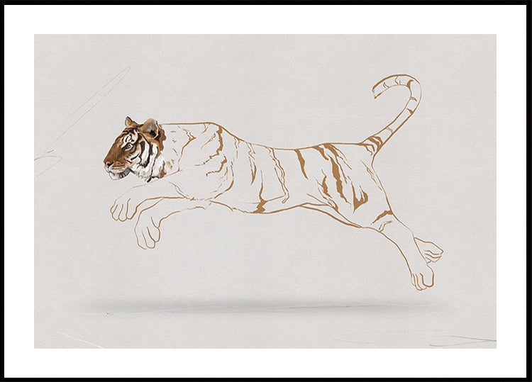 Friday Morning No.I (lines) Plakat