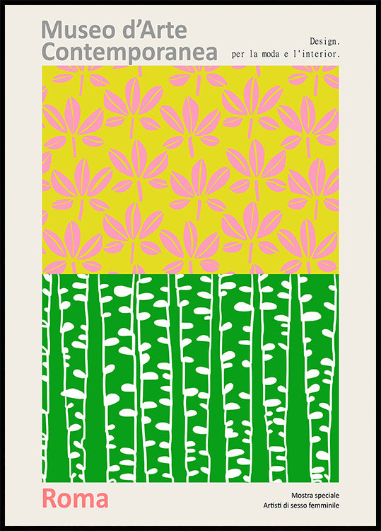 Museo D’arte Contemporanea Roma Plakat