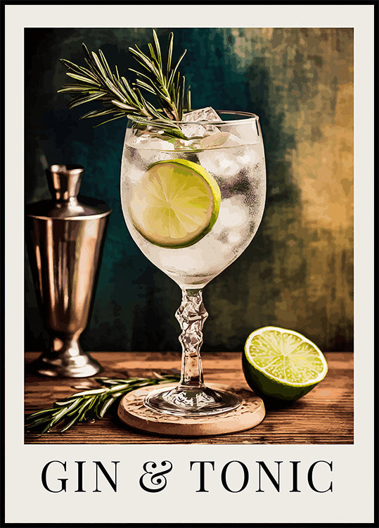 Gin & Tonic Plakat