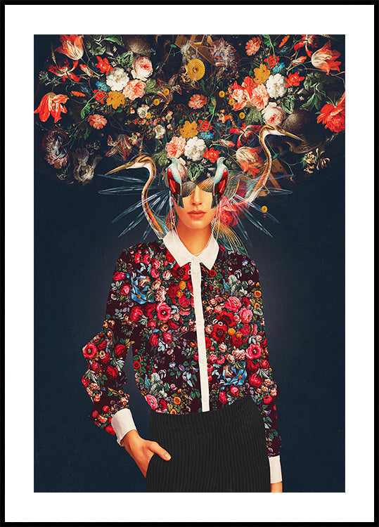 Your Head Was Full of Colours That Had No Names Plakat