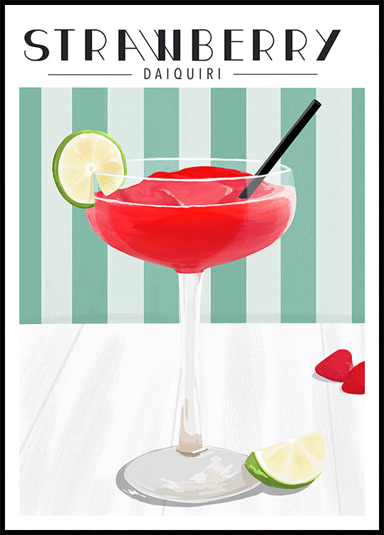 Strawberry Daiquiri Poster