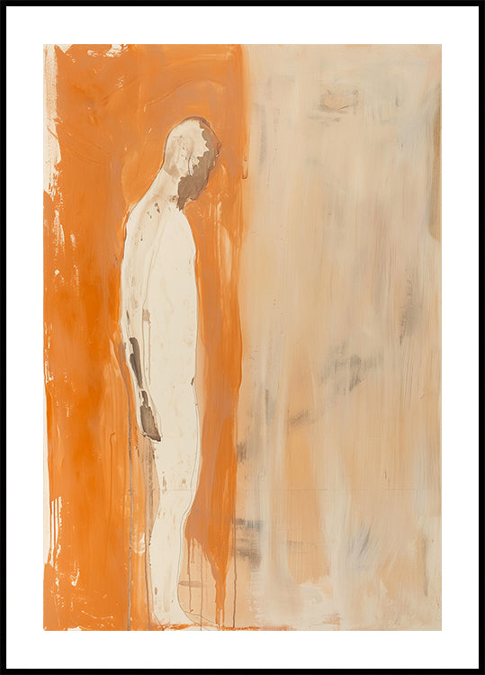 The Man In Orange Plakat