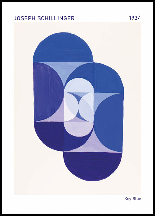 Key Blue, Joseph Schillinger Plakat