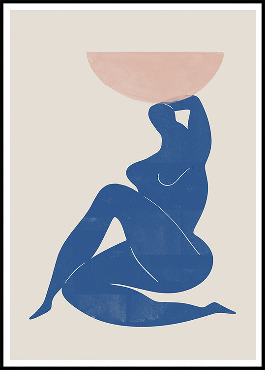 Harmony in Blue Plakat