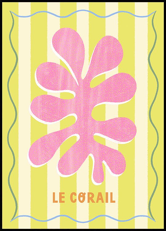 Le Corail Lemon/Cream Plakat