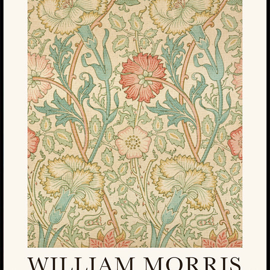William Morris Pink and Rose Plakat
