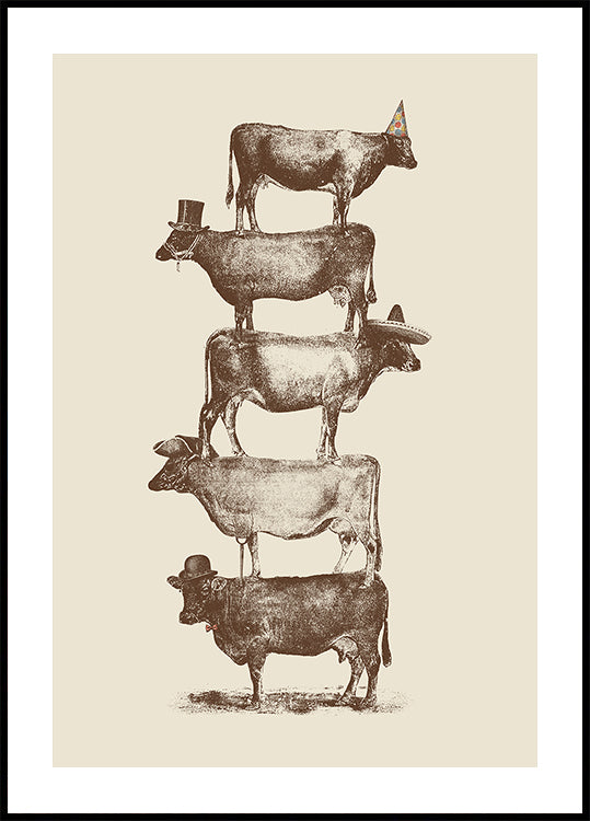 Cow Cow Nuts Plakat