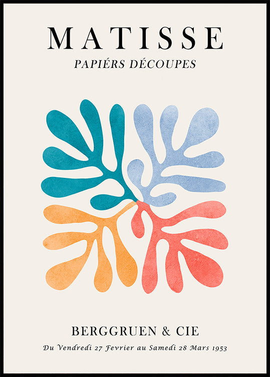 Matisse floral Plakat 4 Plakat