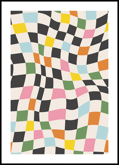 Strange Checkers Plakat