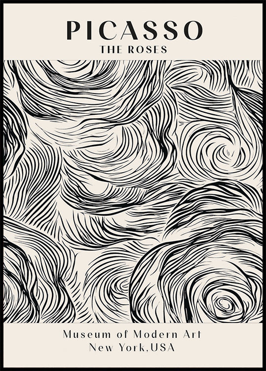 Picasso - The Roses  Plakat
