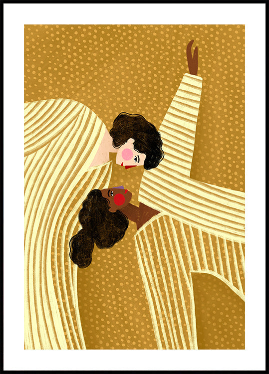 Two Line WomenPlakat