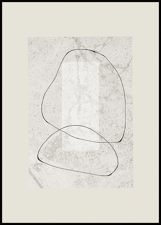 Minimalist Curves Plakat