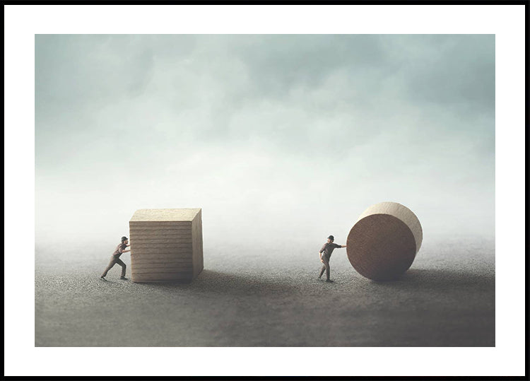 Different Strategies Plakat