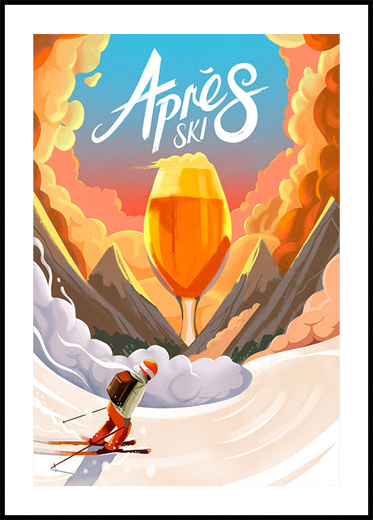 Apres Ski Plakat