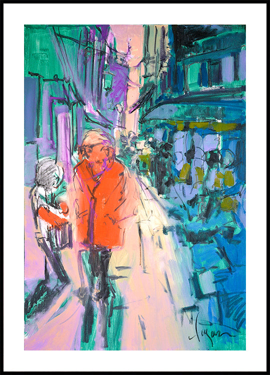 Vivid Street Stroll Plakat