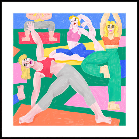Cépé  Yoga Ga Plakat