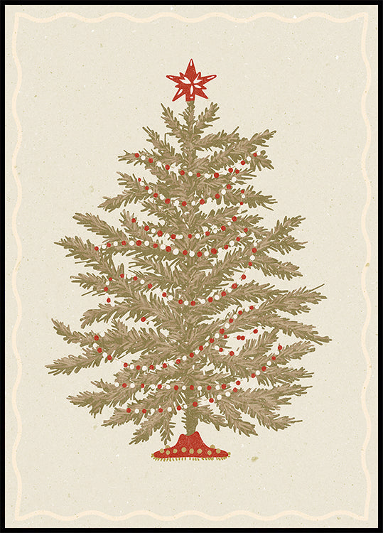 Christmas tree 02 Plakat