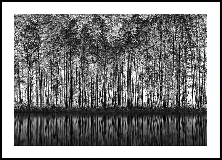 Pointillism Nature Plakat