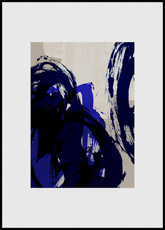 Abstract Brush Strokes 20 Plakat