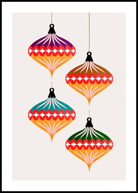 Christmas Balls (vers.3) Plakat