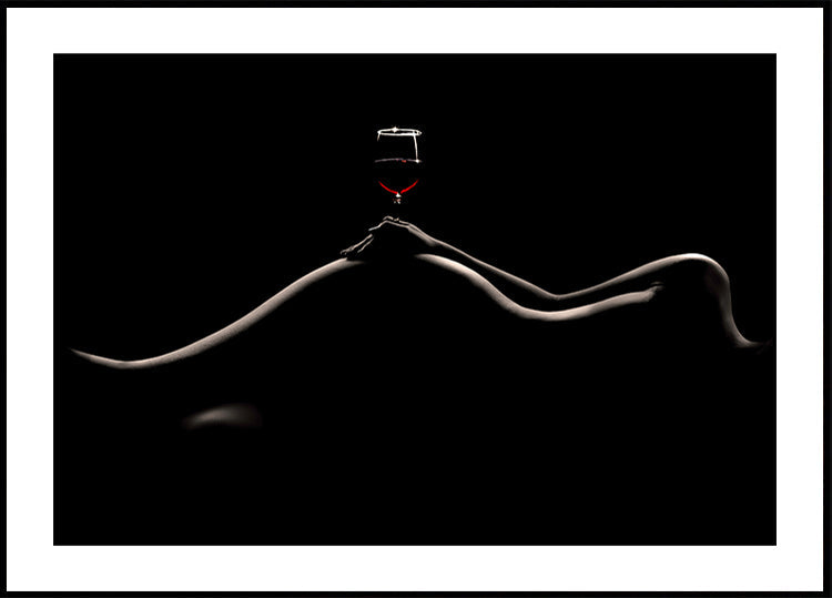 Bodyscape: Wine Tasting Plakat
