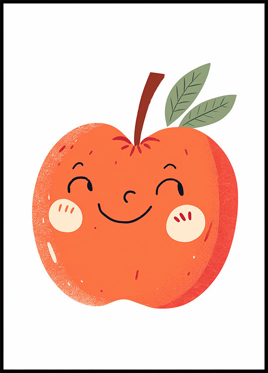 Smiling Apple Plakat