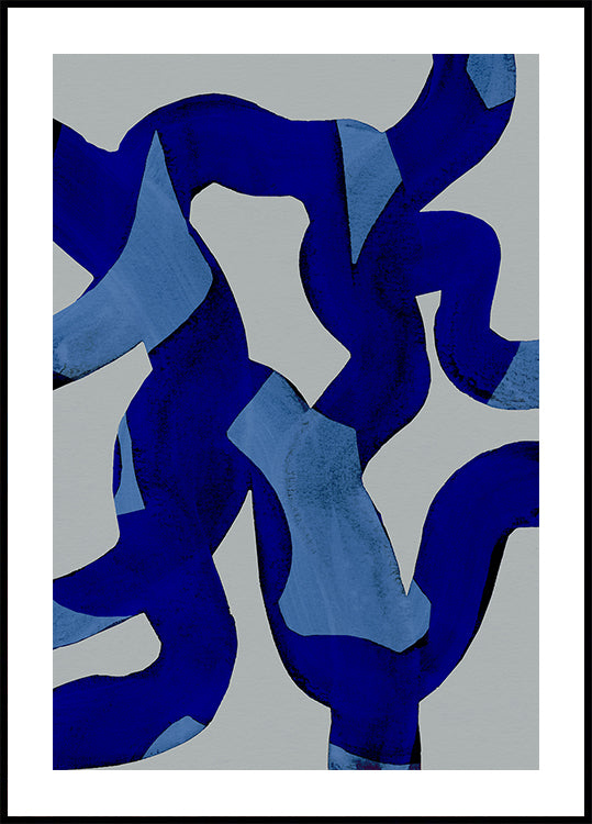 Abstract Brush Strokes 65X Plakat