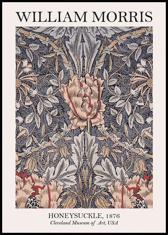 Honeysuckle, William Morris Plakat