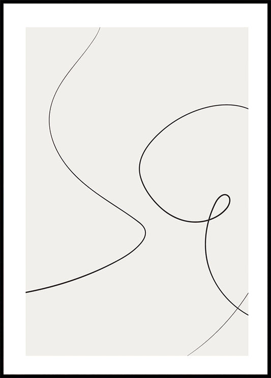 Shapes Line Art No. 2 Plakat