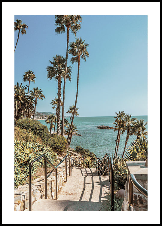 California Coastline Plakat