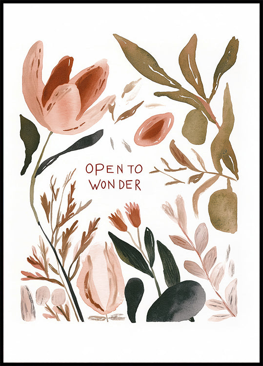 Botanical Whispers Plakat