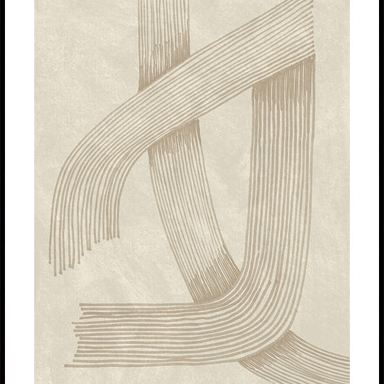 Abstract Sophisticated Line 01 Plakat