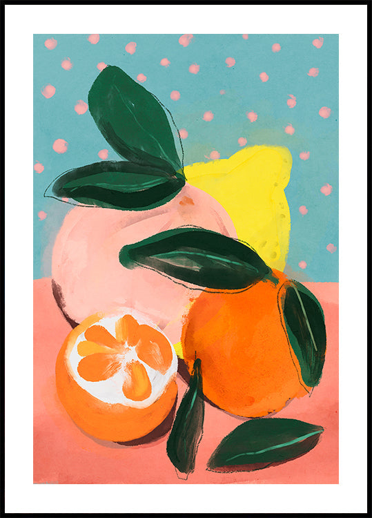 Citrus Symphony Plakat